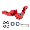 Alloy Rear Stub Axle Carriers for Slash 2wd Upgrades Rustler Bandit Stampede Parts of 3752(Pair),red view 3