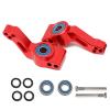 Alloy Rear Stub Axle Carriers for Slash 2wd Upgrades Rustler Bandit Stampede Parts of 3752(Pair),red view 4