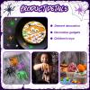 Max Fun 300pcs Halloween Spider Rings for Kids Party Favors 1.96 Plastic Spider Rings Bulk for Kids Costume Accessories Party Decorations Supplier (Multicolor) view 4