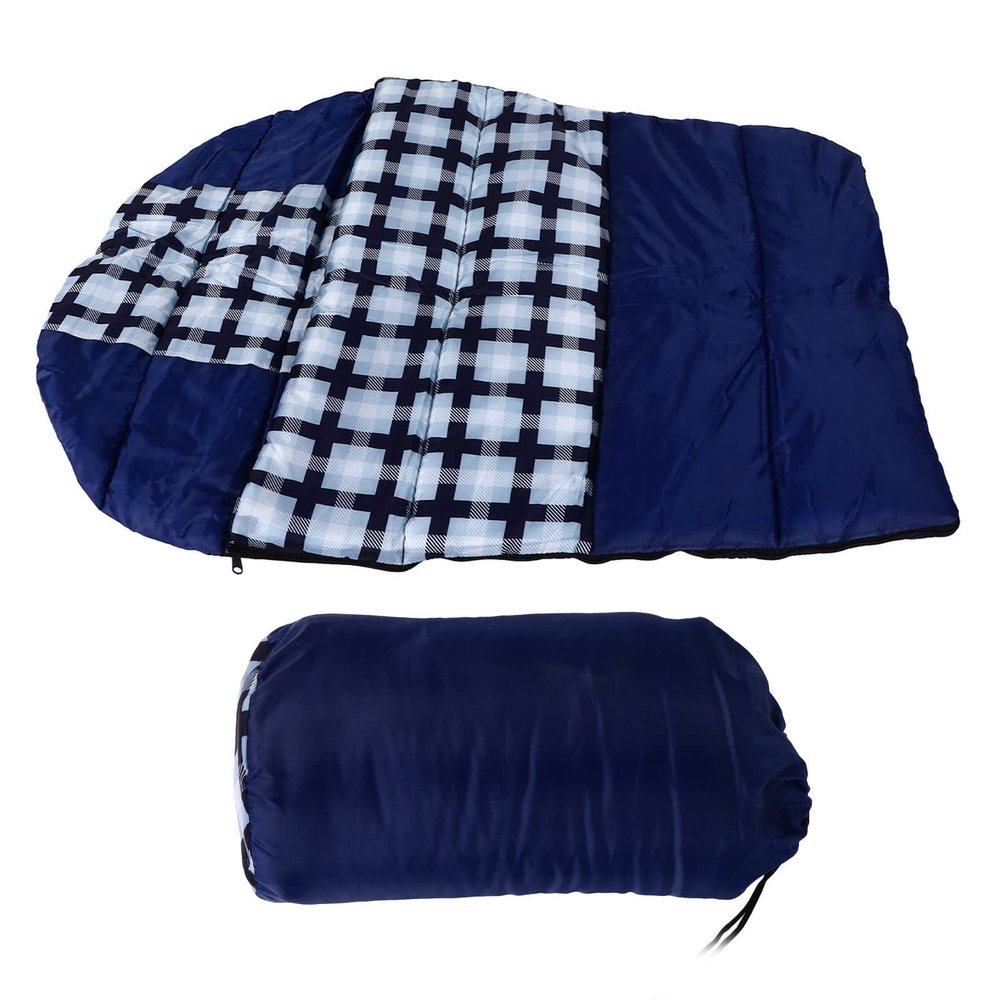 NDNCZDHC Puppy Sleeping Bag Precise Wiring Warm Comfortable Lightweight Portable Waterproof Dog Sleeping Bag for Camping Travel