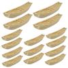 NUOBESTY 15Pcs Miniature Boat Resin Fishing Ship Model for Fairy Garden Accessories, DIY Micro Landscape Decoration, Sand Tray Miniatures, Terrarium & Bonsai Ornament view 1