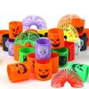 SULOLI Halloween Coil Springs for Kids, 36pcs Assorted Halloween Theme Pattern Spring Toys Party Favors Halloween Treat Bags Gifts view 3