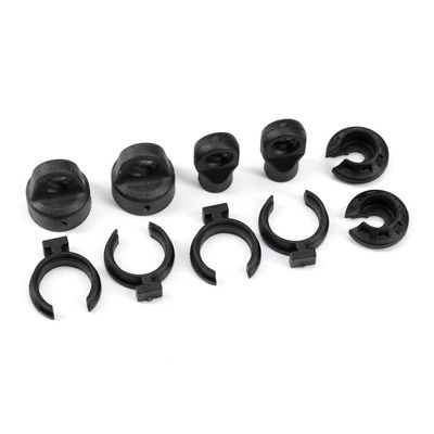 TRAXXAS TRX4M Shock cap (2)/ spring perch (2)/ rod end (2)/ spring preload spacer (4)