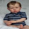 Anano Baby Reborn Dolls That Look Real Boy 20 Inch Reborn Toddler Dolls Alive Silicone Babies Straight Legs Soft Hair view 1