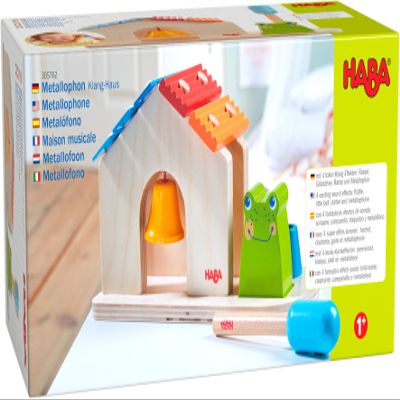 HABA Metallophone La Maison des Sons-305762, 305762, 305762, Colourful