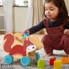 HABA Pulling Squirrel Wooden Shape Sorter and Pull Toy view 3