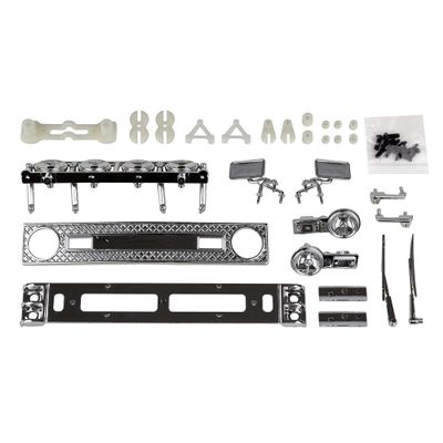 Team Associated MT12 Accessories, Chrome, ASC41103