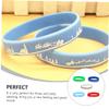 BESPORTBLE 5pcs Christmas Bracelets Decorative Xmas Wristbands for Parties Comfortable Wear for Holiday Themes Festive Wristbands for Daily Use and Celebrations view 2