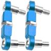 2Pcs Vgoohobby Aluminum Rear Link Rod Adjustable Ball Joint Rod Compatible with Wltoys K969 K979 K989 K999 P929 P939 1/28 RC Car Upgrades Parts (Blue) view 2