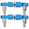 2Pcs Vgoohobby Aluminum Rear Link Rod Adjustable Ball Joint Rod Compatible with Wltoys K969 K979 K989 K999 P929 P939 1/28 RC Car Upgrades Parts (Blue) view 3