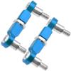 2Pcs Vgoohobby Aluminum Rear Link Rod Adjustable Ball Joint Rod Compatible with Wltoys K969 K979 K989 K999 P929 P939 1/28 RC Car Upgrades Parts (Blue) view 4