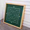 MJTABLE Mahjong Folding Table with Drawers,Wood Square 4 Player Domino Card Game Table with Green Felt and Cup Holders for Table, Board Game, Camping view 2