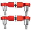 2Pcs Vgoohobby Aluminum Rear Link Rod Adjustable Ball Joint Rod Compatible with Wltoys K969 K979 K989 K999 P929 P939 1/28 RC Car Upgrades Parts (Red) view 3