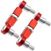 2Pcs Vgoohobby Aluminum Rear Link Rod Adjustable Ball Joint Rod Compatible with Wltoys K969 K979 K989 K999 P929 P939 1/28 RC Car Upgrades Parts (Red) view 4