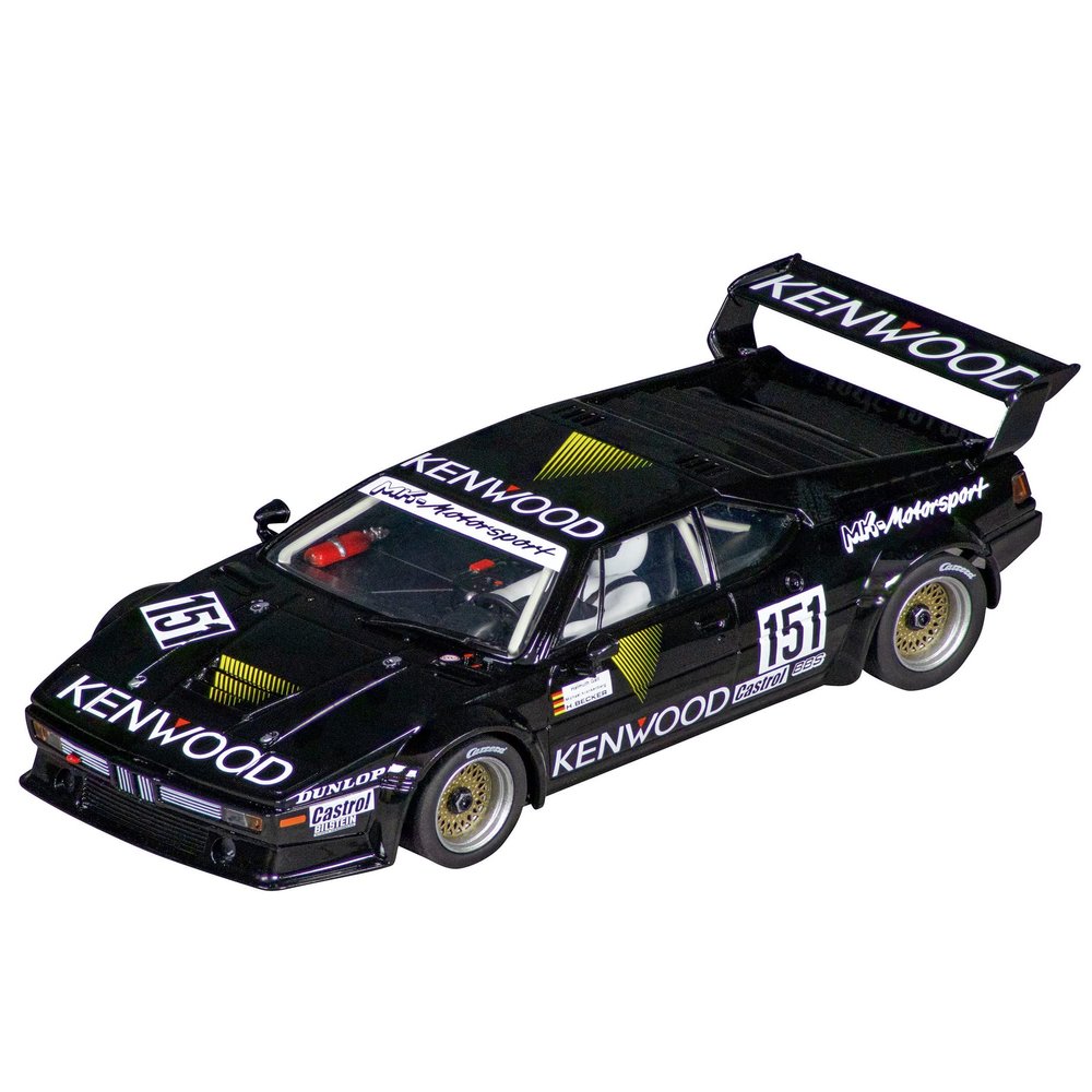 Carrera 27754 BMW M1 Procar MK-Motorsport No.151 DRM 1986 1:32 Scale Analog Slot Car Racing Vehicle Evolution Slot Car Race Tracks