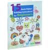 Brain Flakes Building Idea Booklet for Beginners | Large 8.5" x 11" Printed Activity Book with 84 Pages of Step-by-Step Instructions | Easy to Read, Inspires Creativity, Screen Free, for Ages 3+ view 1