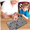 1 Coin Collection Holder Pressed Album Coin Collection Book Coin Folders Quarter Collection Book Coin Holder Decorating Books Coin Books for Collectors Pu Souvenir Portable view 3