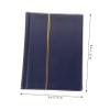 1 Coin Collection Holder Pressed Album Coin Collection Book Coin Folders Quarter Collection Book Coin Holder Decorating Books Coin Books for Collectors Pu Souvenir Portable view 4