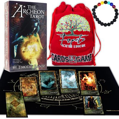 Fapeto more than a simple name Bundles Tarot & Oracles, Cards Decks for Fortune Telling & Chakras (Archeon Tarot Deck)