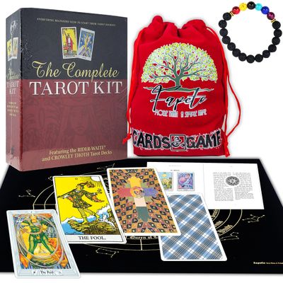 Fapeto more than a simple name Bundles Tarot & Oracles, Cards Decks for Fortune Telling & Chakras (The Complete Tarot Kit)
