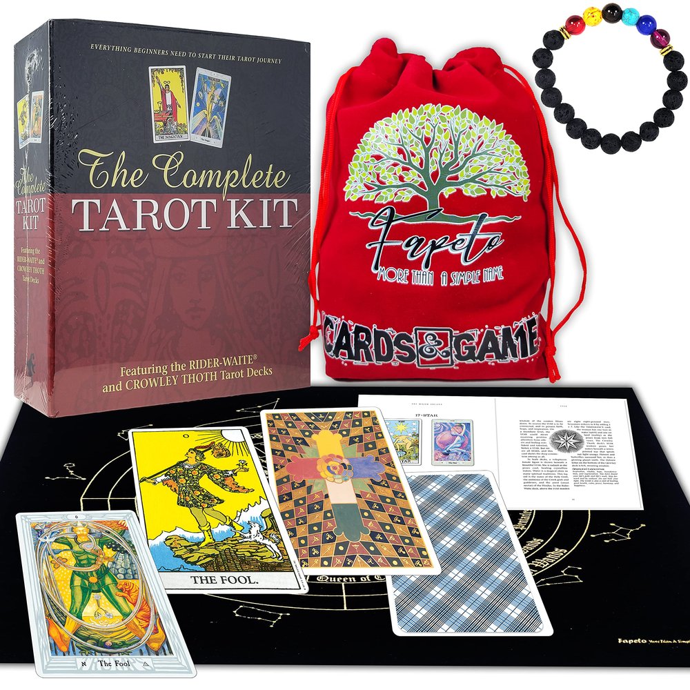 Fapeto more than a simple name Bundles Tarot & Oracles, Cards Decks for Fortune Telling & Chakras (The Complete Tarot Kit)