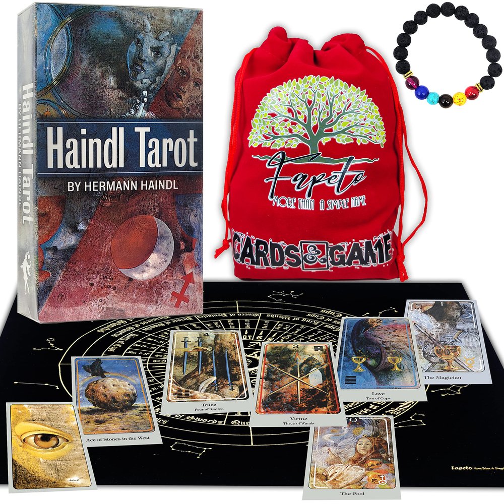 Fapeto more than a simple name Bundles Tarot & Oracles, Cards Decks for Fortune Telling & Chakras (Haindll Tarot)