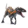 JR PARK Large Realistic Tyrannosaurus Rex Toy, 15.7 inch T-REX Dinosaur Colletion, Kids' Play Dinosaur & Prehistoric Creature Figures with Moveable Jaw, Red, Ages 8+ view 1