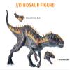 JR PARK Large Realistic Tyrannosaurus Rex Toy, 15.7 inch T-REX Dinosaur Colletion, Kids' Play Dinosaur & Prehistoric Creature Figures with Moveable Jaw, Red, Ages 8+ view 3