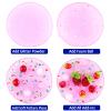 Crystal Slime, Pink Strawberry Jelly Cube Glimmer Crunchy Clear Slime with 8 Add-ins, Idea Stress Relief Toy, Kids Party Favor, Birthday Easter Christmas New Year Gift for Girls & Boys Age 6 7 8 9 10+ view 4