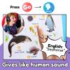 ZeenKind English Words Sound Book for Kids Toddlers 2,3,4,5,6 Years Old, 300+ Words Talking Interactive Audio Books for Early Learning English, and Educational Electronic Toy view 4