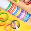 60 Pieces Inspirational Wristbands, Colorful Inspirational Rubber Bracelets Classroom prizes/Gifts for Students view 2