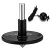 CHEETOP Rope Metal Spinning Top, High Performance Precision Stainless Steel Kill Time Anti-Gravity Perfect Balance Gyroscope, Spins Forever Exceed 10 Minutes Relieve Stress Desktop Toy (Black) view 1