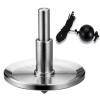 CHEETOP Rope Metal Spinning Top, High Performance Precision Stainless Steel Kill Time Anti-Gravity Perfect Balance Gyroscope, Spins Forever Exceed 10 Minutes Relieve Stress Desktop Toy (Silver) view 1