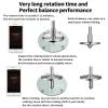 CHEETOP Rope Metal Spinning Top, High Performance Precision Stainless Steel Kill Time Anti-Gravity Perfect Balance Gyroscope, Spins Forever Exceed 10 Minutes Relieve Stress Desktop Toy (Silver) view 4