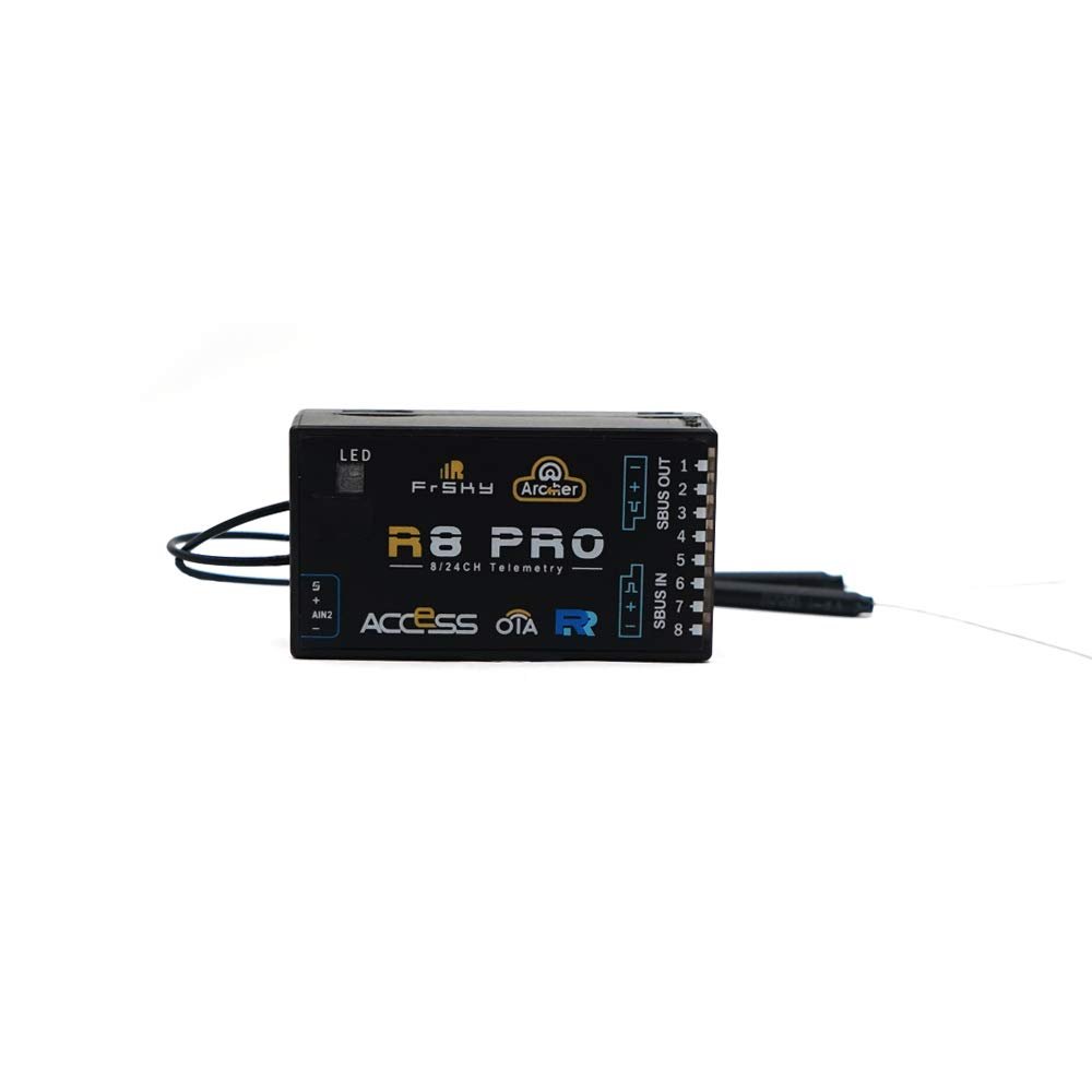 2.4GHz Access Archer R8 Pro Receiver with OTA Supports Signal Redundancy for RC Airplane