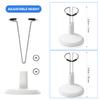 TOYANDONA 4 Pcs Action Figure Stand, Doll Stands Display Holder, Adjustable Doll Bracket Support for 6-8 Inches Dolls, Creative Bear Stand for Home Shop view 2