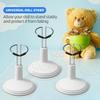 TOYANDONA 4 Pcs Action Figure Stand, Doll Stands Display Holder, Adjustable Doll Bracket Support for 6-8 Inches Dolls, Creative Bear Stand for Home Shop view 4
