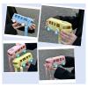 2023 New Portable Water Cup In Bus Shape, 16 OZ Cute Bus Shape Water Bottle, 360 Leak-Proof Portable Water Bottle with Straw and Strap, Bounce Flip Top Straw Water Bottle for Kids (E-Blue+Yellow) view 3