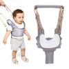 Baby Walking Harness Detachable Crotch Pad Handheld Toddler Walk Assistant Belt Help Baby Walk Child Learning Walk Assist Trainer Tool for 8-24 Month Old(Monsoon Grey-Profile Mesh) view 1