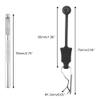 GDOOL RC Cars Body Clips with Pull Tabs for Universal 1:8 1:10 1:12 1:14 Remote Control Trucks & 1 PCS Hole Puncher Reamer for RC Body Shell Drills Tool view 3