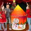 ArtCreativity Christmas Tent for Kids, Includes Stabilizing Rods and Carry Bag, Easy-Install Pop Up Toddler Play Tent, Indoor Play Christmas Decorations and Hours of Fun view 4