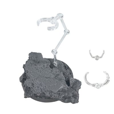 Action Figure Stand Base for Display - Suitable for Cartoon Characters & Model Toy Accessories - Plastic Material