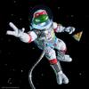 Super7 ULTIMATES! Teenage Mutant Ninja Turtles Space Cadet Raphael - 7" TMNT Action Figure with Accessories Classic Cartoon Collectibles view 3