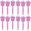Zugar Land 34" Princess Crown Shape Pink Wand INFLATE (12 Pack) Great Royal Themed Birthday Party Favor Prop. Double-Sided Girly Pinky Inflatable Wand (Twelve Wands) view 1
