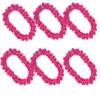 blinkee 12 Pack Hawaiian Luau Party Pink Flower Lei Necklace - 36" Eco-Friendly Tropical Accessory for Summer Celebrations and Themed Parties view 2