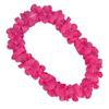 blinkee 12 Pack Hawaiian Luau Party Pink Flower Lei Necklace - 36" Eco-Friendly Tropical Accessory for Summer Celebrations and Themed Parties view 4