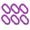 blinkee 12 Pack - Hawaiian Luau Party Purple Flower Lei Necklace, 36" Eco-Friendly Non-Light Up Accessory for School Carnivals and Fundraising Events view 2