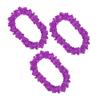 blinkee 12 Pack - Hawaiian Luau Party Purple Flower Lei Necklace, 36" Eco-Friendly Non-Light Up Accessory for School Carnivals and Fundraising Events view 3