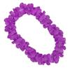 blinkee 12 Pack - Hawaiian Luau Party Purple Flower Lei Necklace, 36" Eco-Friendly Non-Light Up Accessory for School Carnivals and Fundraising Events view 4