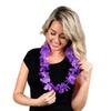 blinkee 3 Pack - Hawaiian Luau Party Purple Flower Lei Necklace, 36" Eco-Friendly Non-Light Up Accessory for School Carnivals and Fundraising Events view 3